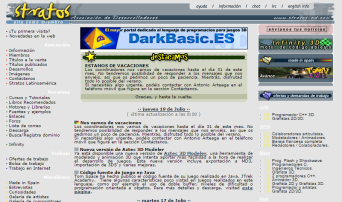 Screenshot Julio 2001